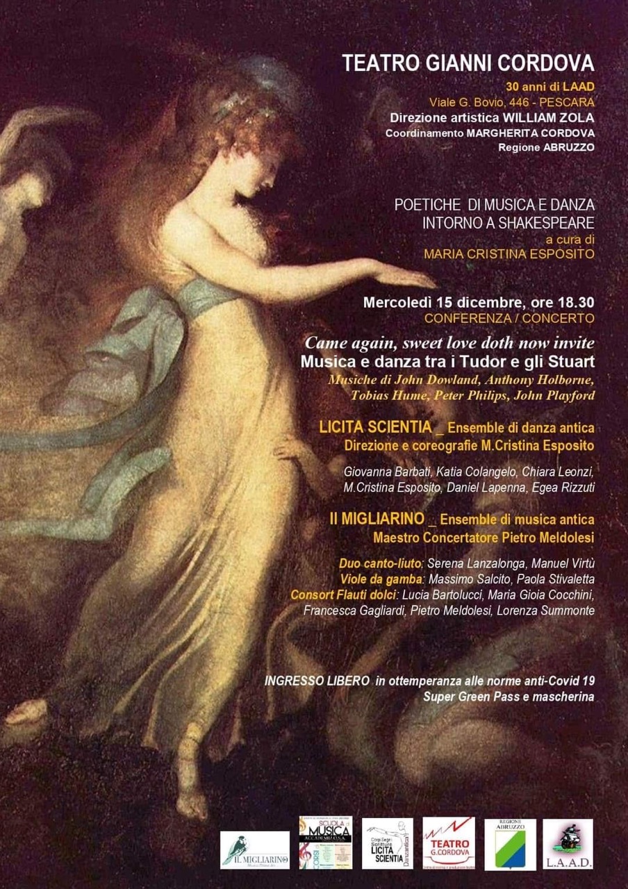 gianni cordova manifesto shakespeare tobias hume massimo salcito