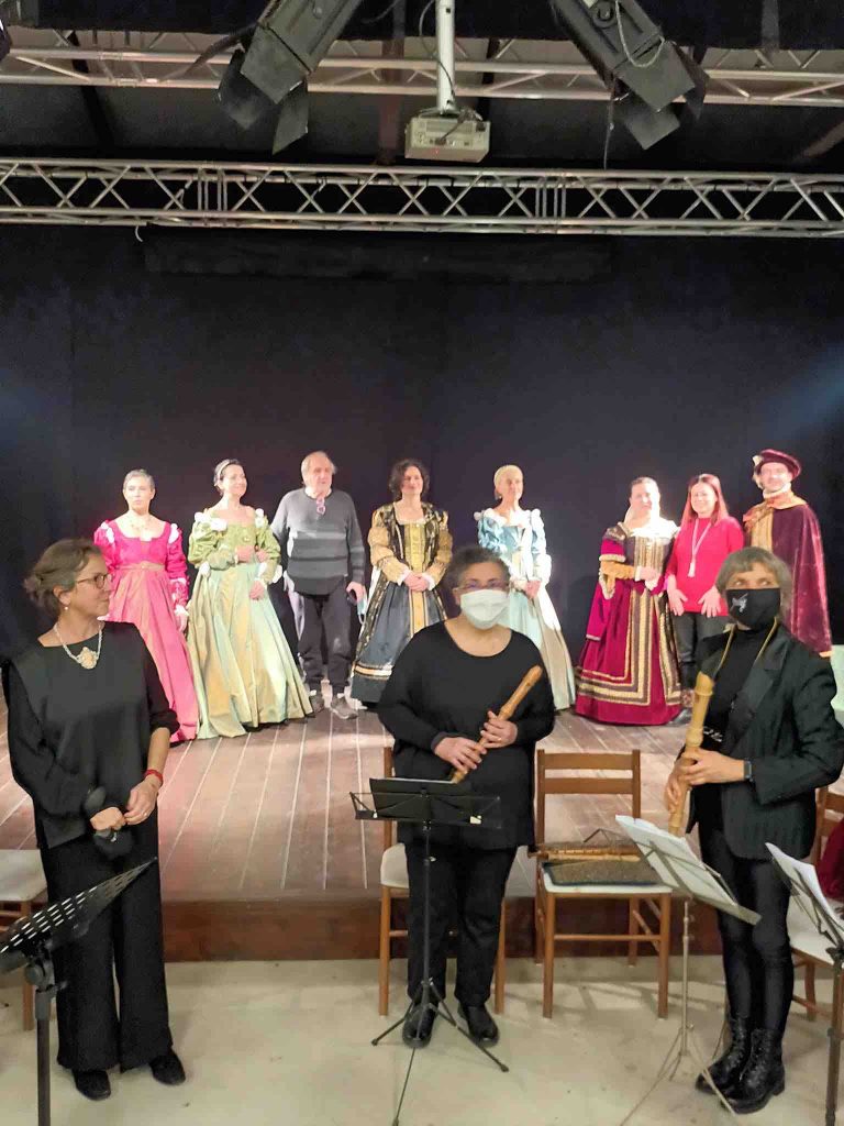 Saluti di musicisti e danzatori (Massimo Salcito)