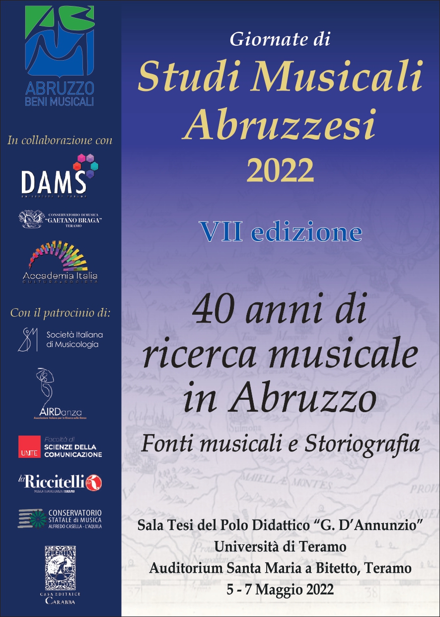 Locandina Abruzzo Beni Musicali 2022 