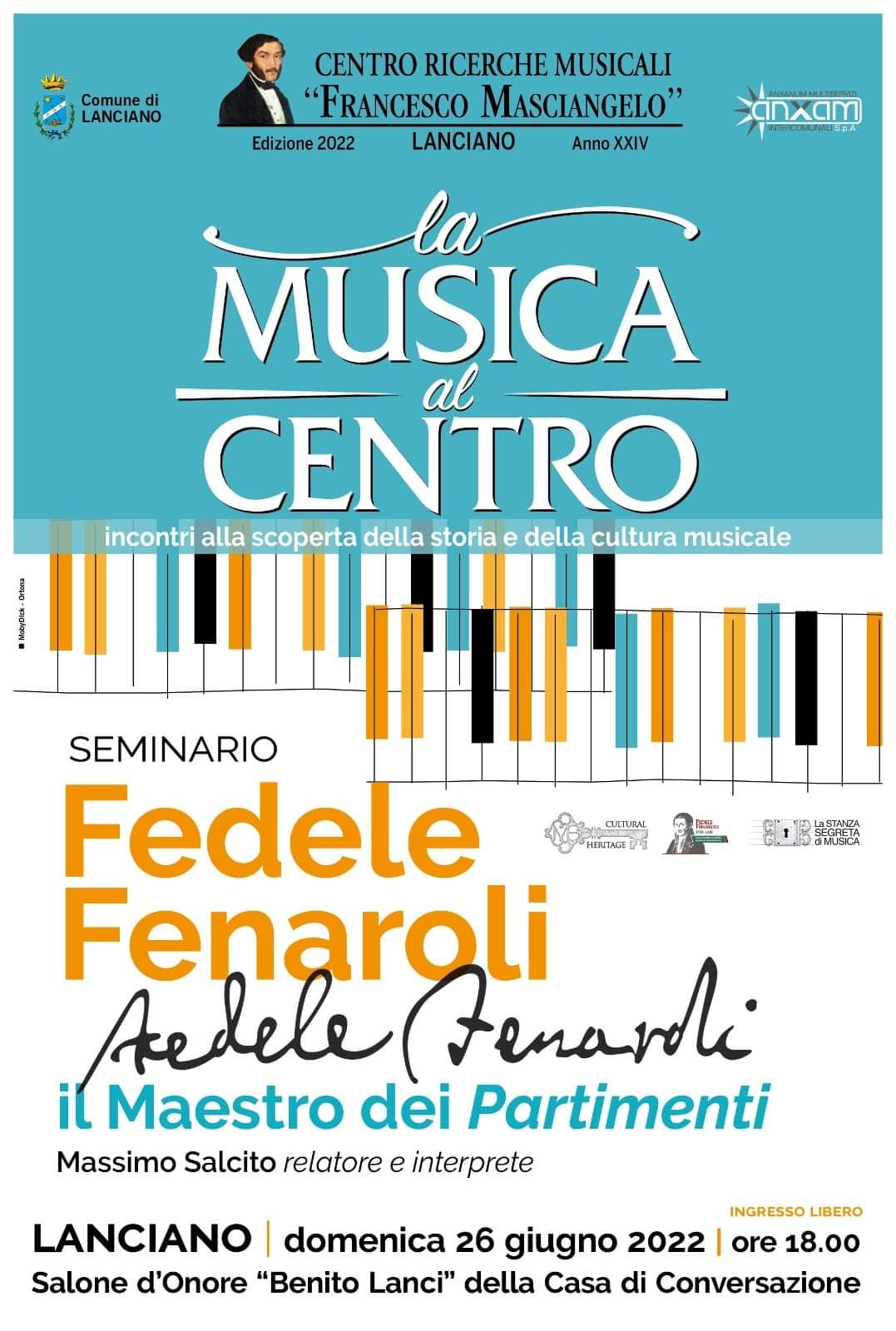 Fedele Fenaroli, Seminario di Massimo Salcito 